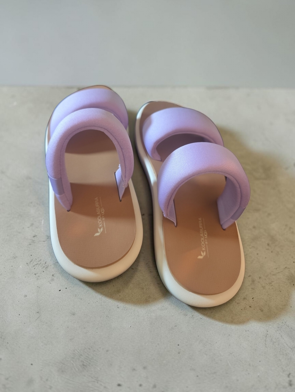 NWT UGG Koolabuburra Size 9 Lavender Dual-Strap Slide Sandals - Women - Picture 4 of 6